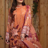 Silkoria Embroidered Lawn 3 Piece Un-Stitched Suit - RC-164 B - test-store-for-chase-value