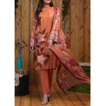 Silkoria Embroidered Lawn 3 Piece Un-Stitched Suit - RC-164 B - test-store-for-chase-value