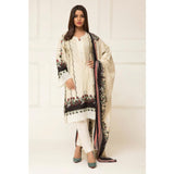 Signature Icon Printed Lawn 3 Piece Un-Stitched Suit Vol 2 - ZS 04 A - test-store-for-chase-value