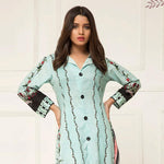 Signature Icon Printed Lawn 3 Piece Un-Stitched Suit Vol 2 - ZS 04 B - test-store-for-chase-value