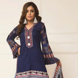 Signature Icon Printed Lawn 3 Piece Un-Stitched Suit Vol 2 - ZS 06 B - test-store-for-chase-value
