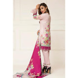 Signature Icon Printed Lawn 3 Piece Un-Stitched Suit Vol 2 - ZS 09 B - test-store-for-chase-value