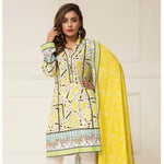 Signature Icon Printed Lawn 3 Piece Un-Stitched Suit Vol 2 - ZS 10 B - test-store-for-chase-value