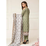 Signature Icon Printed Lawn 3 Piece Un-Stitched Suit Vol 2 - ZS 11 B - test-store-for-chase-value